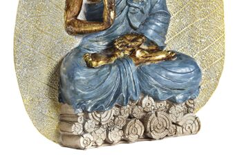 FIGURINE EN RÉSINE 15.5X5X20.7 BOUDDHA 3 ASSORTIMENTS. FD195417 3