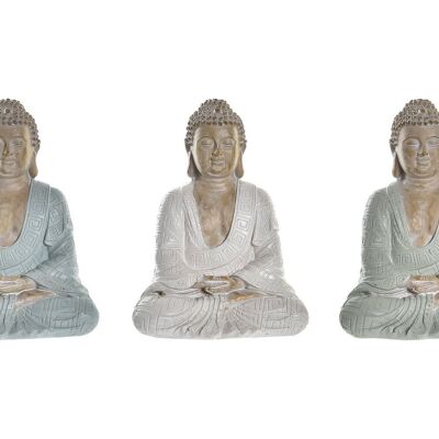 HARZFIGUR 13,5X9,5X18,5 BUDDHA 3 SORTIMENTE. FD195870