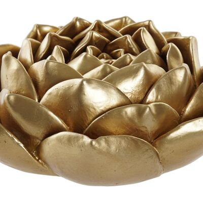 FIGURA IN RESINA 18X18,5X7,2 FIORE D'ORO FD196314