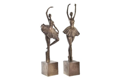 FIGURA RESINA 14X11X46,5 BAILARINA 2 SURT. FD196870