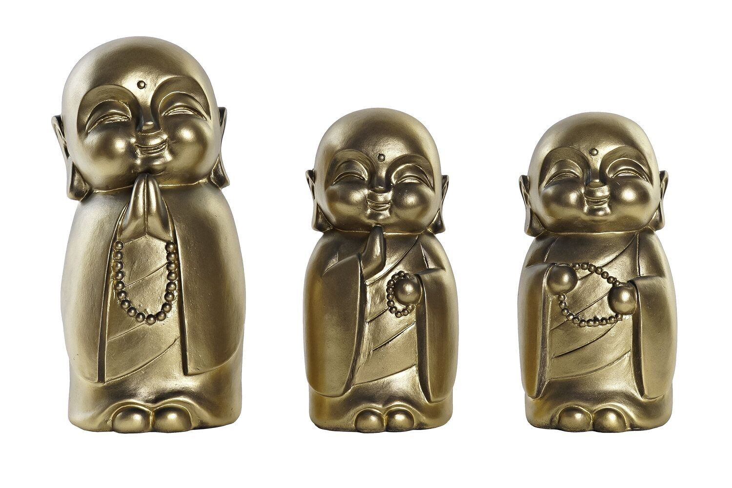 RESIN FIGURE 12.5X12.5X25 MONK 3 ASSORTMENTS. FD196882