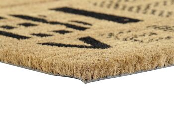 PAILLASSON CAOUTCHOUC FIBRE DE COCO 60X40X1,5 HOLA 2 ASSORTIMENT. FL180276 4