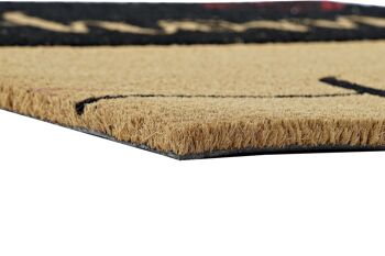 PAILLASSON CAOUTCHOUC FIBRE DE COCO 60X40X1,5 MAISON 2 ASSORTIMENTS. FL186790 4