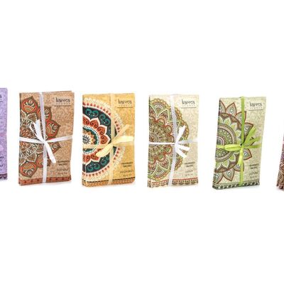 BOLSA AROMA SET 3 PAPEL 10X2X17 MANDALAS 6 SURT. IN132056