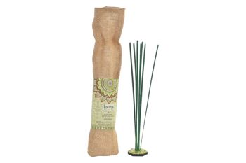 BÂTON D'ENCENS JUTE 6X1X35 SUPPORT 6 SURT. IN152024 3