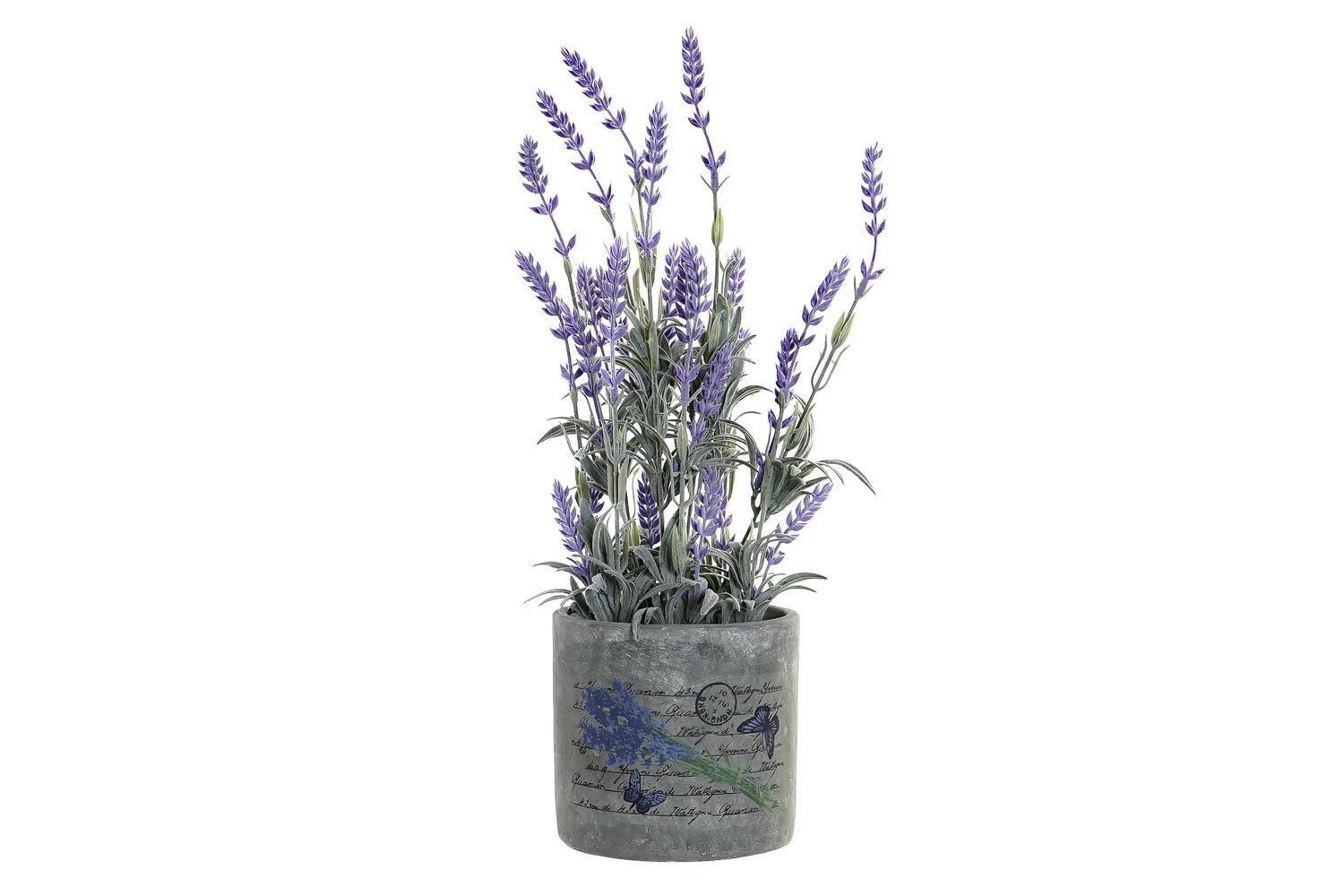 VASO IN CEMENTO PVC 13X13X44 VERDE LAVANDA JA182107