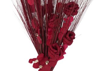 BOUQUET EN FIBRE DE COCO 30X30X100 2 ASSORTIMENTS. JA184740 2