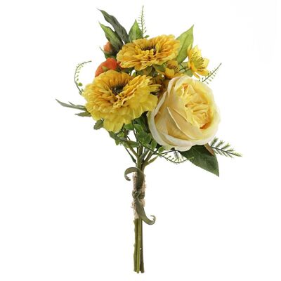 BOUQUET PE 20X20X37 YELLOW ROSES JA189242