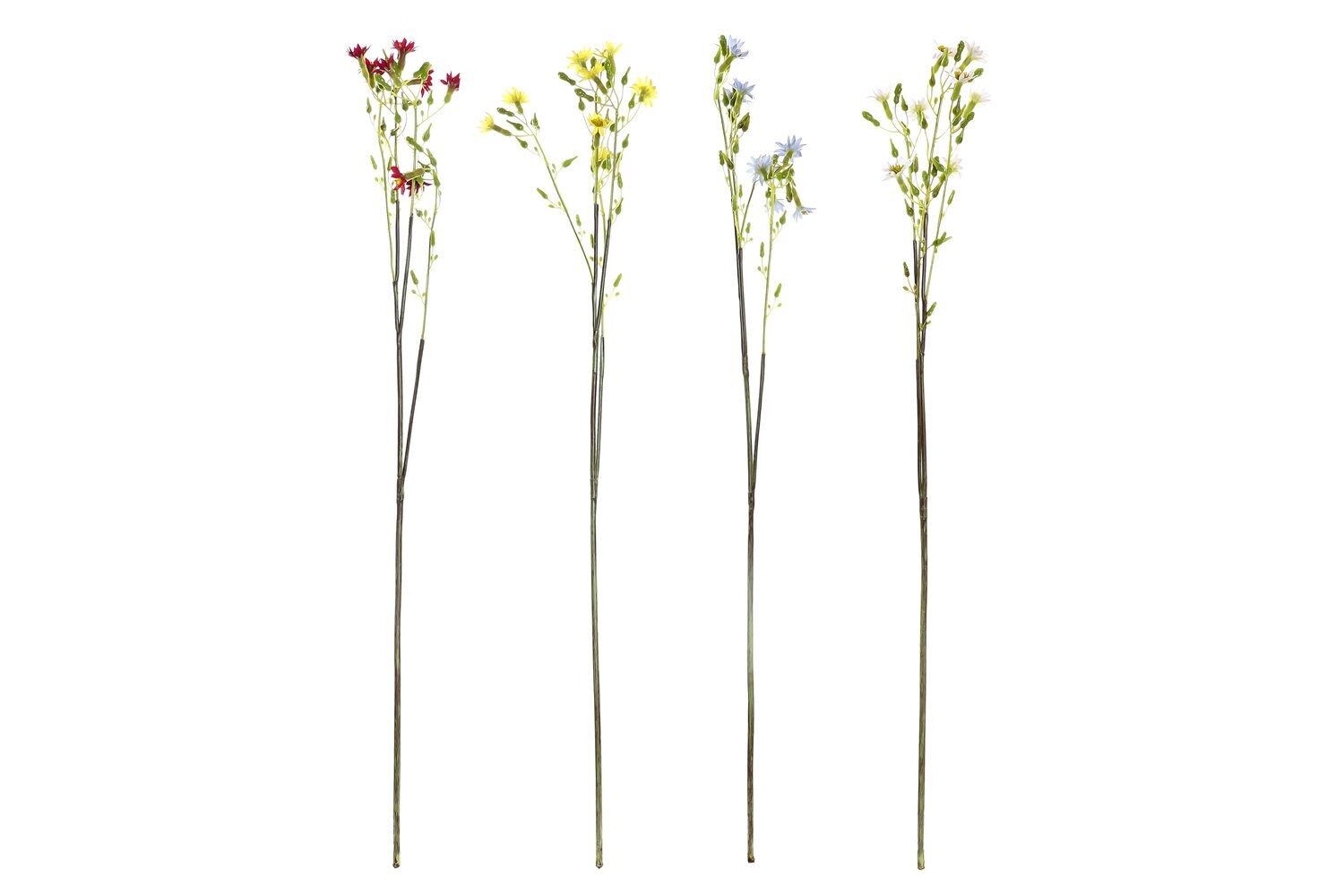 FIORE POLIESTERE PE 15X15X57 RAVANELLO 4 ASSORTITI. JA189328