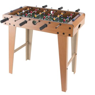 GIOCO DA CALCIO IN LEGNO PP 69X37X69 NATURALE JM108278