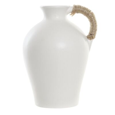 CERAMIC VASE 16,5X15X22 WHITE JR191340