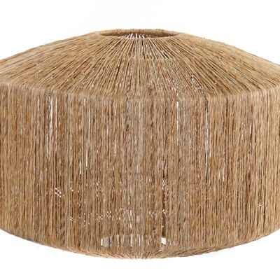 PARALUME METALLO JUTA 40X40X30 NATURALE LAMPADA LA161532