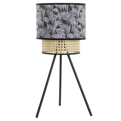 METAL TABLE LAMP 24X24X54 PALM TREES LA170750