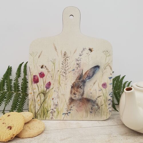 Spring is Hare Mini Chopping Board