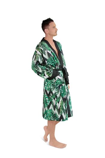 Kimono homme Mr Feuille Tropicale 2