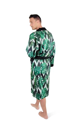 Kimono homme Mr Feuille Tropicale 4