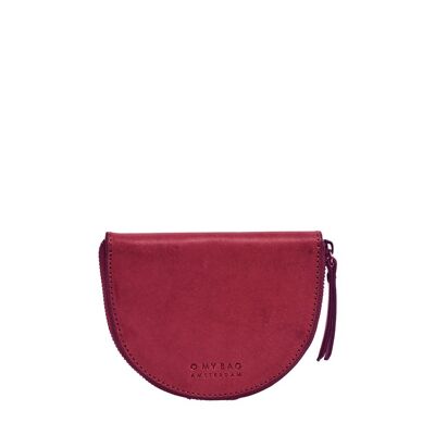 Wallet - Laura Coin Purse - Ruby Classic Leather