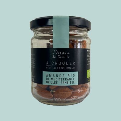 Organic Chewable - Plain Roasted Mediterranean Almonds - 90 g
