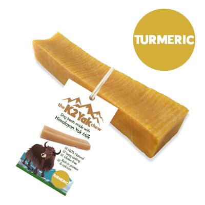 K2 Yak Chews TURMERIC Sabor Larga duración Natural Dog Treats Medium