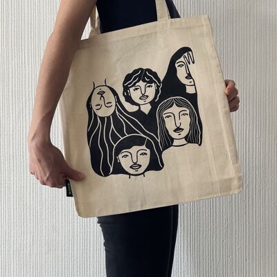 Tote Bag "Mujer" de algodón orgánico