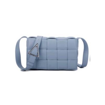 Bandolera trenzada Lusitania light blue