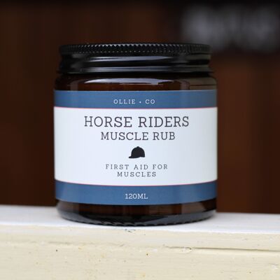 Horse Riders Muscle Rub | Naturellement apaisant pour les humains endoloris