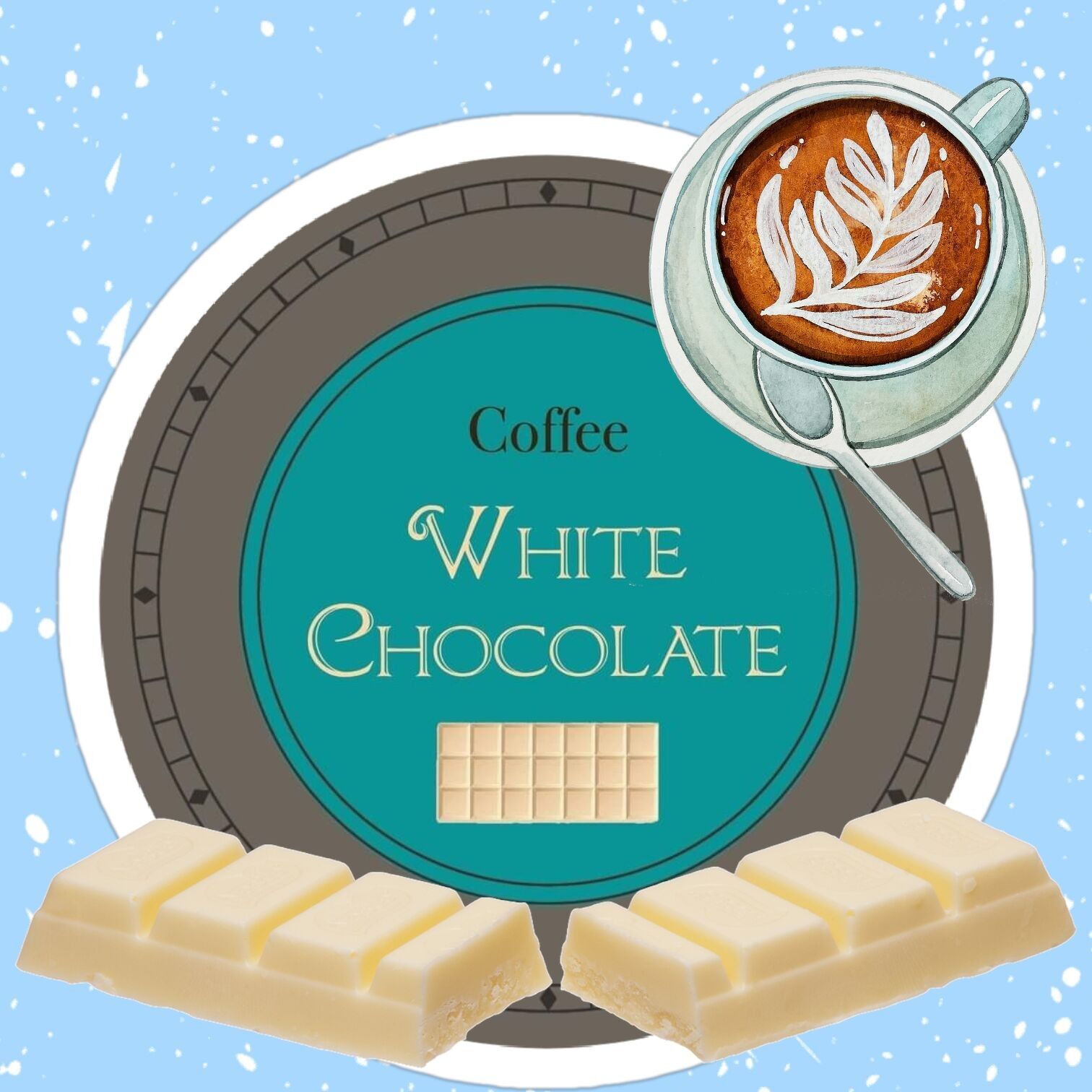 Cioccolato Bianco 500gr Macinato