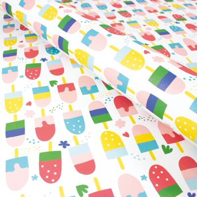 Papier d'emballage Glace