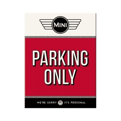 Fridge magnet - MINI Parking only