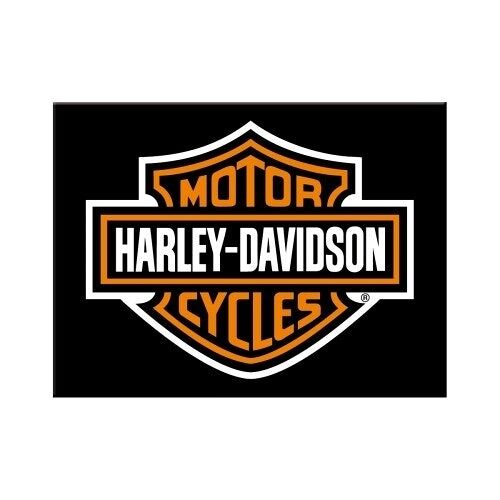 Kühlschrankmagnet Harley Davidson Logo quer
