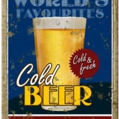 Fridge magnet Cold Beer