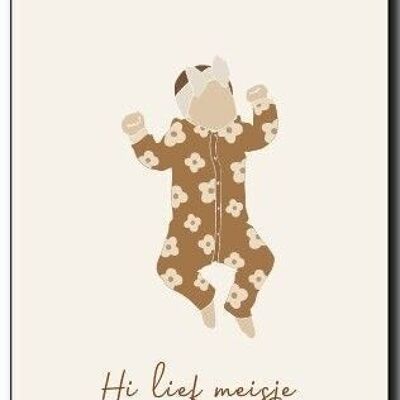 Greeting Card | Hi sweet girl