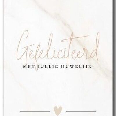 Greeting Card | Congratulations on your wedding