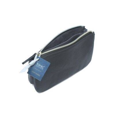 Tonic Luxe Charcoal Purse