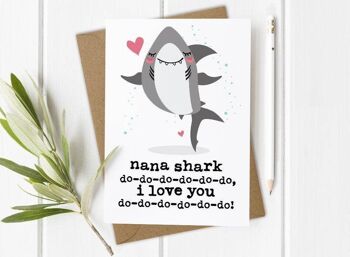 Nanny, Nana, Grandma Shark - Fête des mères / Anniversaire de nounou 2