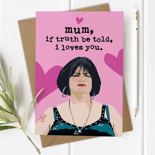 Nessa, Gavin & Stacey - Mother's Day  / Mum's Birthday Card