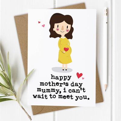 Mum To Be / Expectant Mother - Sweet Mother's Day Card