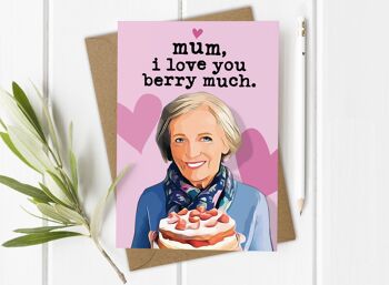 Mary Berry Mum - Carte Fête des mères / Anniversaire de maman 2