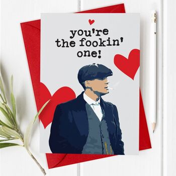 Peaky Blinders - Carte Saint Valentin / Anniversaire