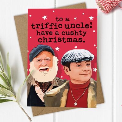 Triffic Uncle, Only Fools & Horses - Tarjeta de Navidad