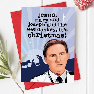 Line of Duty, Ted Hastings - Christmas Card