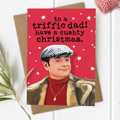 Triffic Dad, Only Fools & Horses - Tarjeta de Navidad