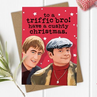 Triffic Bro, Only Fools & Horses - Tarjeta de Navidad
