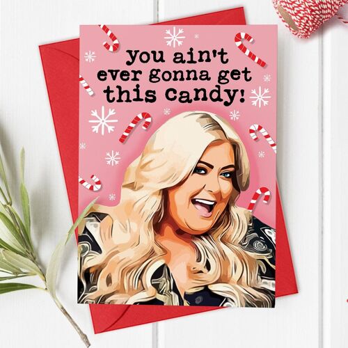 Gemma Collins, Towie, The Only Way Is Essex - Christmas Card