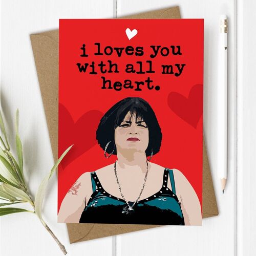 Nessa, Gavin & Stacey - Valentine's Day / Anniversary Card