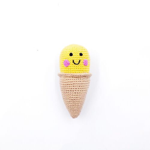 Baby Toy Friendly ice cream rattle – Vanilla