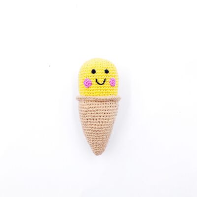 Sonajero de helado Baby Toy Friendly – ​​Vainilla