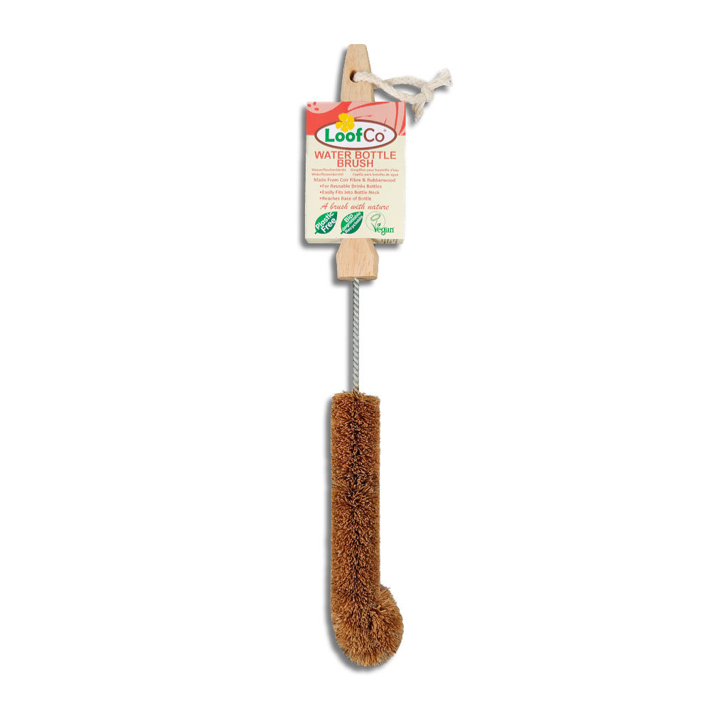 Water Bottle Brush | Natural Coconut Coir Fibre