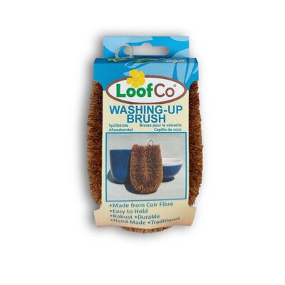 Coconut Fibre Dish Brush | Washing-Up Brush