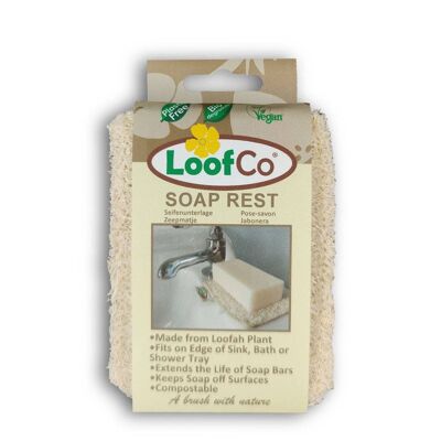 Natural Luffa Soap Dish | Soap Rest